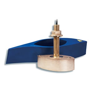 Bronze Thru-hull Mount Transducer with Depth & Temperature - Airmar B265LM
