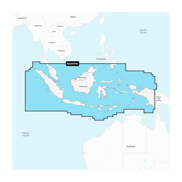 印尼與馬來西亞 - 海圖